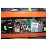 Lot of Hoses, Funnels, Engine Oil, Wiper Fluid