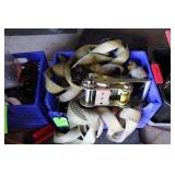 Lot of Assort. Heavy Duty Ratchet Straps