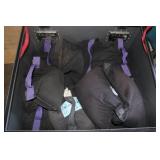 Lot of (18) 25 Lb. Sand Bags in Rolling Metal