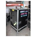 Hard Travel Case on Casters, Approx. 30" x 24" x