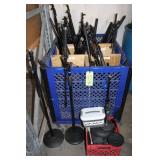 Lot of Assort. Microphone Stands