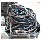Lot of Non-Working Power Cables - Scrap