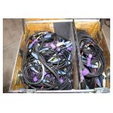 Lot of Assort. Power Con & IEC Cables w/ Road