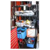 Rolling Shelf w/Contents; Assort. Tools As Shown