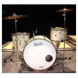 Evans Drum Set - Beige, w/Bass, Toms, Snare,
