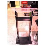 Podium, Open Front with Clear Acrylic Top Pulpit