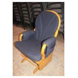 Foundations Lullaby Glider Rockers, Blue