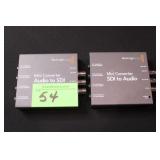 Lot (1) BlackMagic Audio to SDI Mini-Converter,