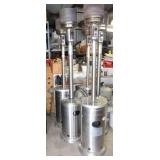 (3) Outdoor Patio Heaters, Propane