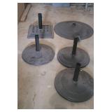 (6) Umbrella Stands for Outdoor Umbrellas