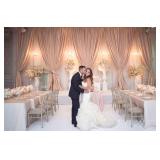 Drapes for Pipe & Drape, Blush Satin (10) Sections