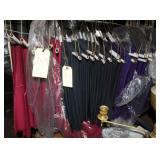 Table Overlays, 81" Square - Jomar; Burgundy (8),