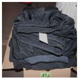 Table Skirts, Black 30"T - (2) 21