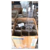 Assort. Vases; 6"x20", Eiffel Tower Vases, Shades,