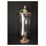 (3) Glass Beverage Dispensers on Pedestal, 2.5