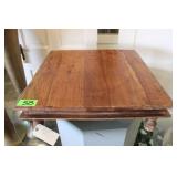 Cake Stand, Wooden, Approx. 27" x 7"H