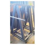 Rolling Cart for Pipe & Drape Bases