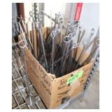 Lot of Table Sign Holders, 18"T