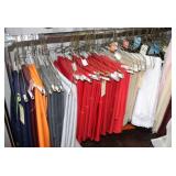 Table Cloths, 90" Round, Red - Jomar (25),