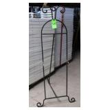 Easel, Wrought Iron, Approx. 16"W x 61"T