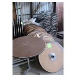 30" Cocktail Tables w/Base & Poles