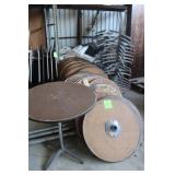 30" Cocktail Tables w/Base & Poles