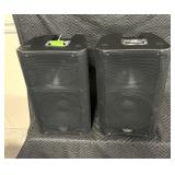 (2) QSC K12 12' Powered Speakers