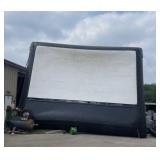 24' x 13.5'  Inflatable Projection Screen