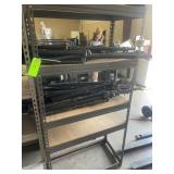 Shelving Unit, 37' x 72' x 18' (5) Shelves,