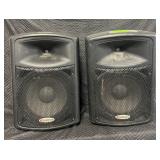 (2) Harbinger APS15 15' Active Powered Speakers