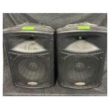 (2) Harbinger APS15 15' Active Powered Speakers