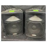 (2) Harbinger APS15 15' Active Powered Speakers