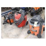 (4) Assort. Shop Vacs
