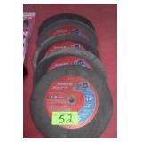 (4) Diablo 14" Metal Cut-Off Blades