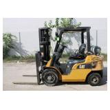 Caterpillar P5000 Fork Lift, LP, 4500 Lb. Cap.,