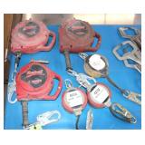 (6) Lanyards; (3) Rebel Protecta, (3) MSA LT12