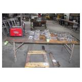 Shop Table on Casters Approx. 8