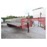 1979 Gooseneck Trailer, Triple Axle, 30
