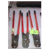 (3) Heavy Duty Wire/Cable Cutters