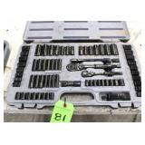 Husky 1/4"-3/8" Socket Set, English/Metric