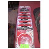 Assort Circular Saw Blades; (5) Diablo 7-1/4"40T,