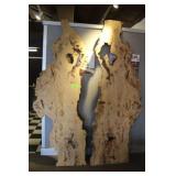 Spalted Pecan Slabs, Mirrored, (2) Pieces,