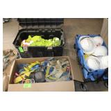 Lot of PPE; Hard Hats, Safety Harnesses & Vests