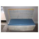 Custom Bench Seat, Sea Island Restaurant Mock-Up