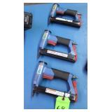 (3) BeA Pneumatic Staple Guns