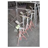 (4) Ridgid Work Stands Adjustable Height
