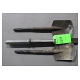 (3) Rotary Hammer Drill Attachments, As Shown