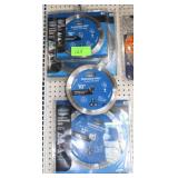 (5) New Century Diamond Pro Continuous Rim Blades;