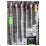 (6) New SDS Max Carbide Rotary Hammer Bits;