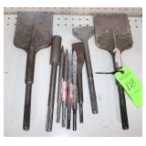 Assort. Vulcan Cutting Tools; Asphalt Cutter,